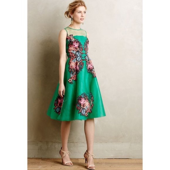 Anthropologie Sachin Babi Coral Tree Dress NWOT - Picture 14 of 14